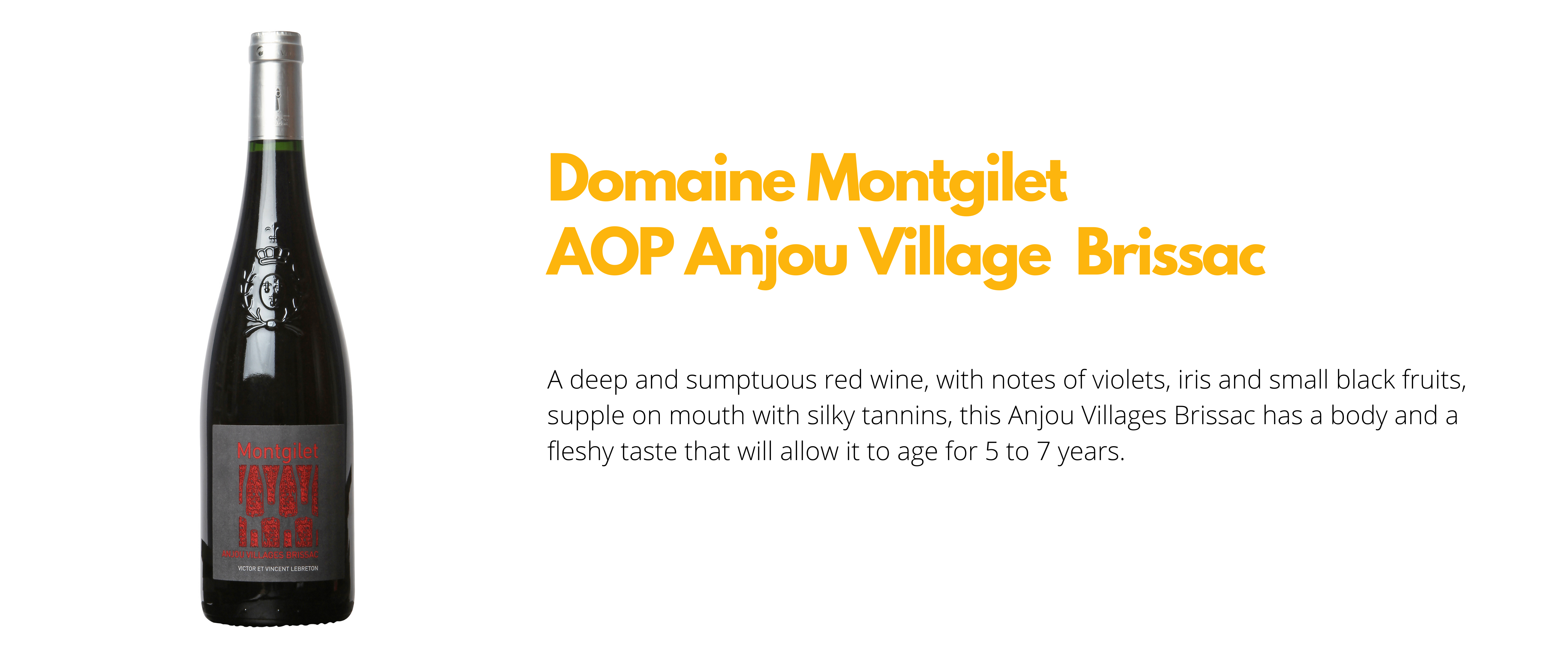 wine anjou villages brissac domaine montgilet