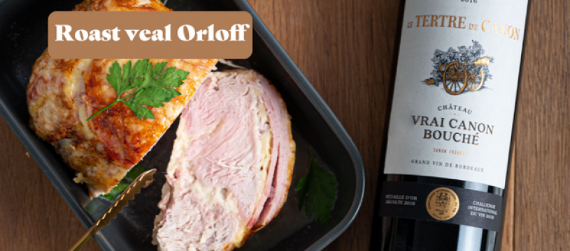Roast veal Orloff (6 people)