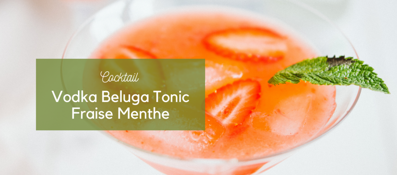 Beluga Tonic Strawberry Mint Vodka