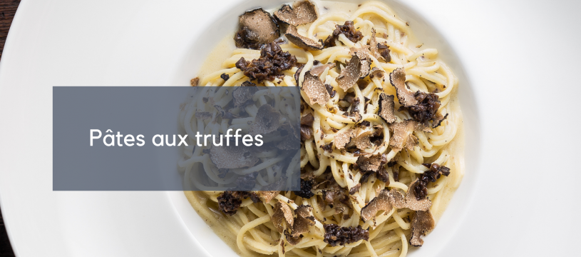 Pasta with truffles