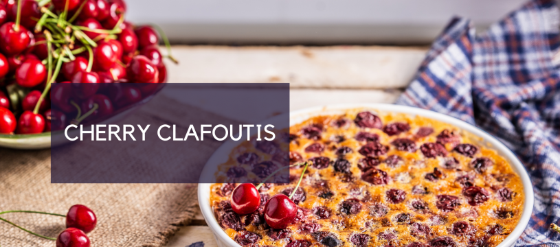 Cherry clafoutis