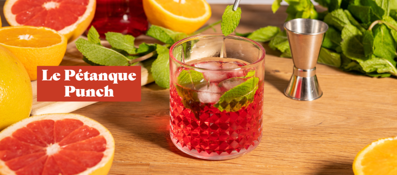 Recette cocktail du Pétanque Punch