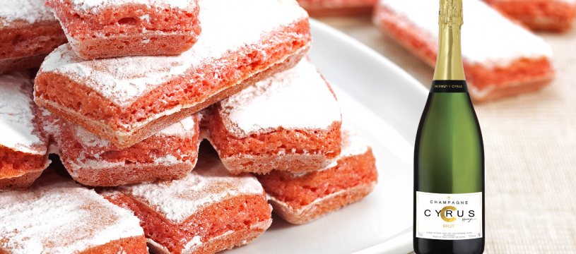 Spécialité Champenoise : Le Biscuit Rose de Reims