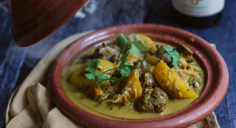 Lamb tagine with prunes and preserved lemons